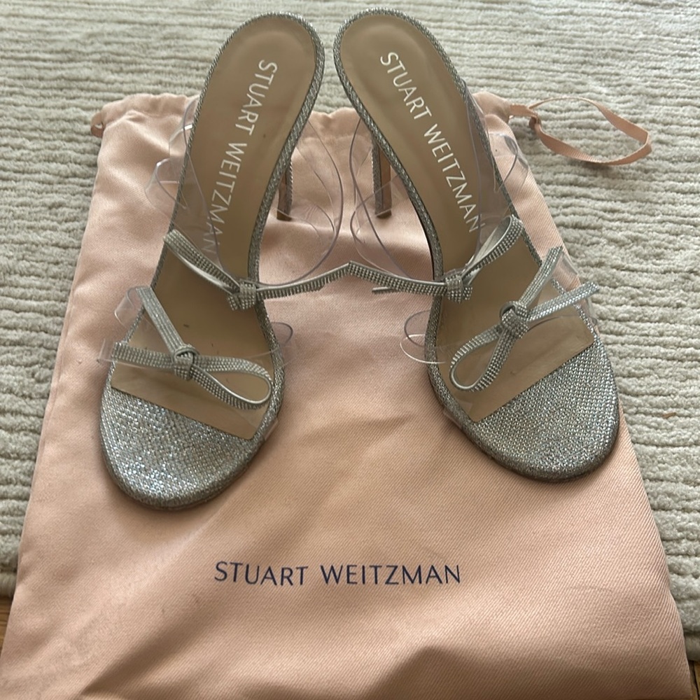 Stuart Weitzman Bow 100 Heels